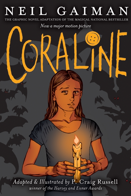 Coraline Graphic Novel by Neil Gaiman