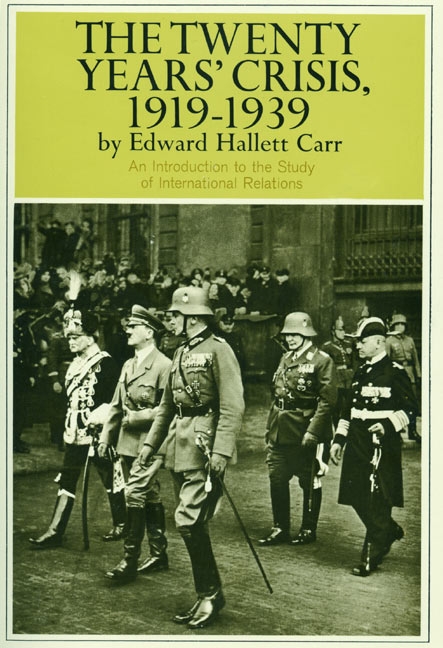 Twenty Years' Crisis, 1919-1939 by Edward Hallett Carr