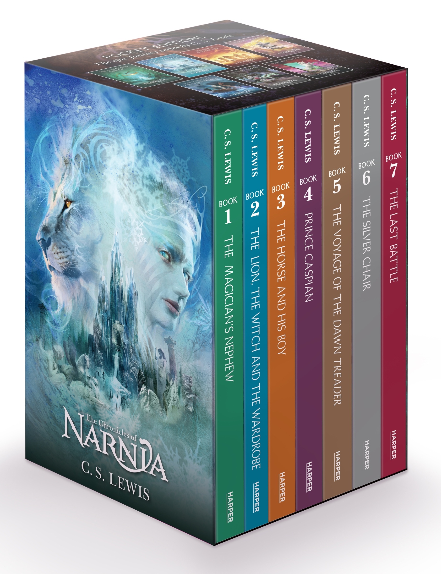 The Chronicles of Narnia 7-book Box Set by C. S. Lewis