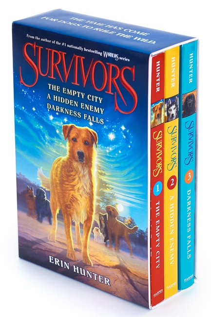Survivors Box Set: Volumes 1 to 3 by Erin Hunter
