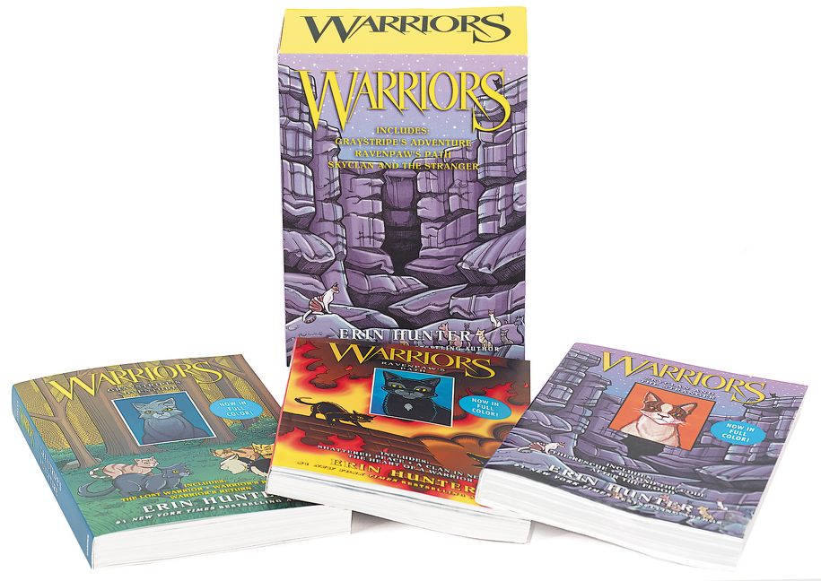 Warriors 3-book Full-color Box Set by Erin Hunter