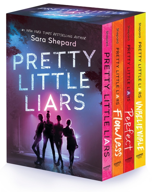 Pretty Little Liars 4-book Paperback Box Set by Sara Shepard