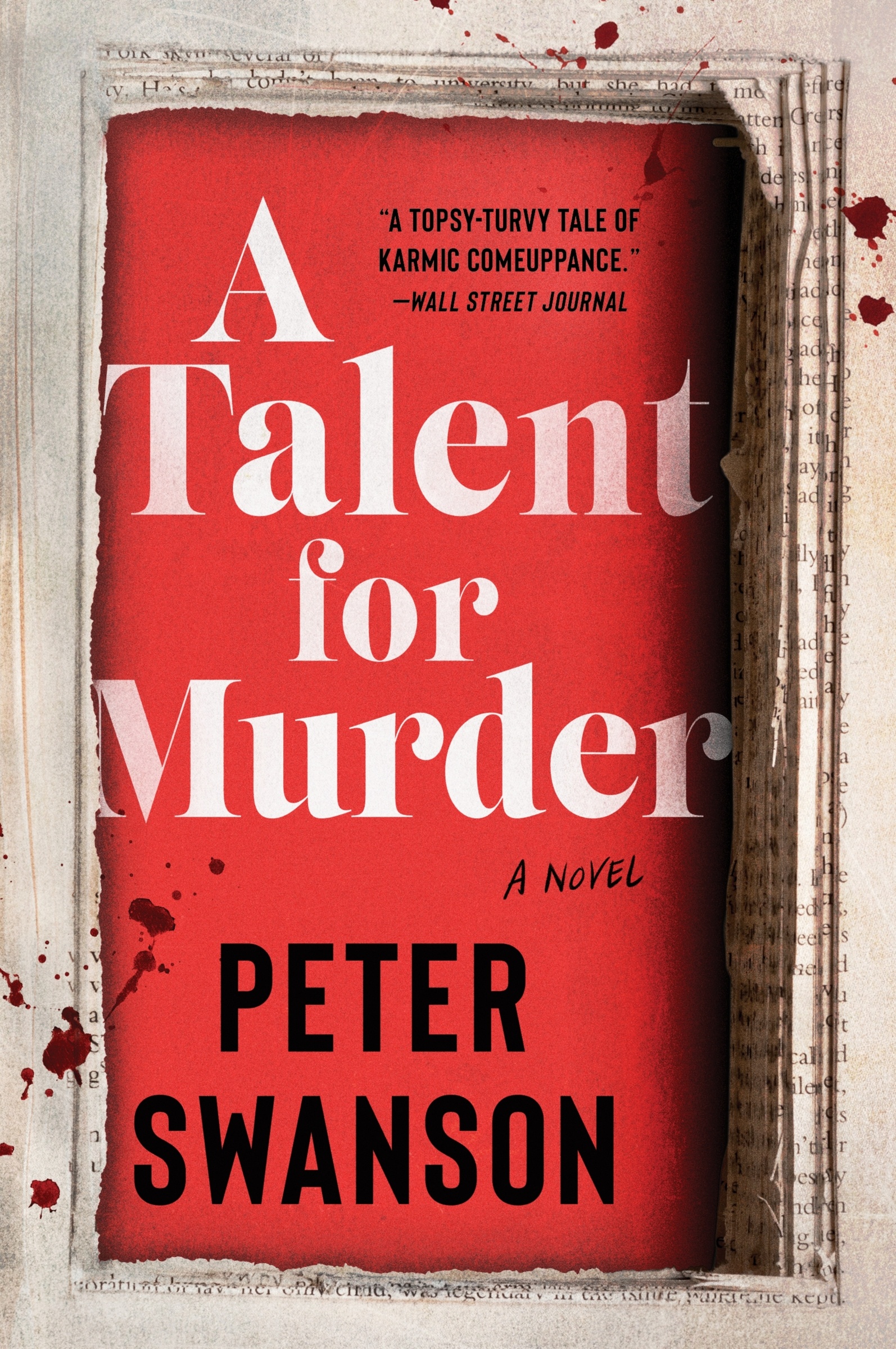 A Talent for Murder by Peter Swanson