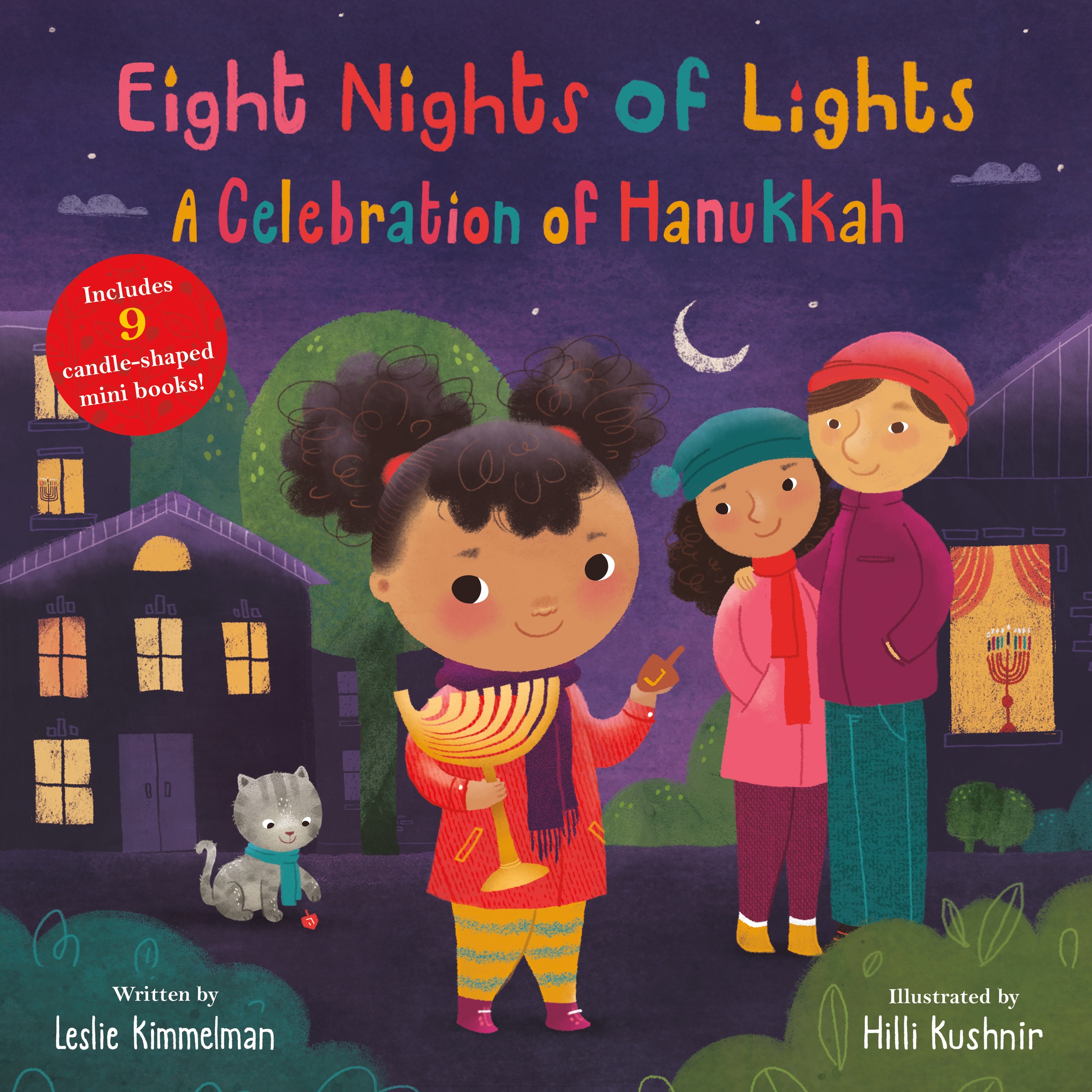 Eight Nights of Lights: a Celebration of Hanukkah by Leslie Kimmelman