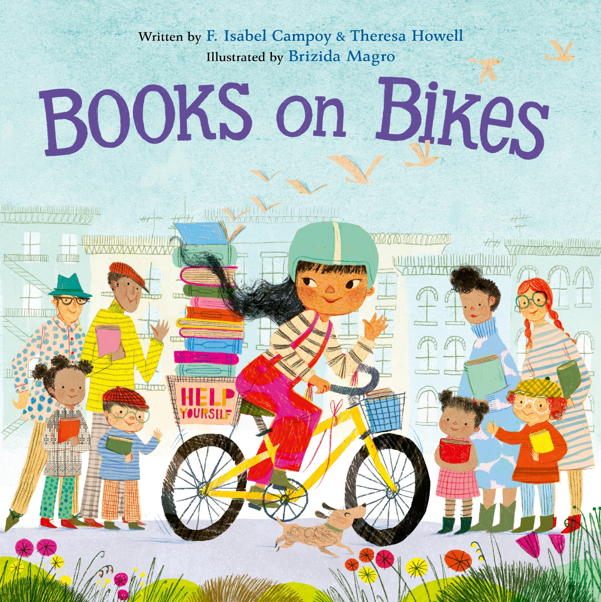 Books on Bikes by F. Isabel Campoy