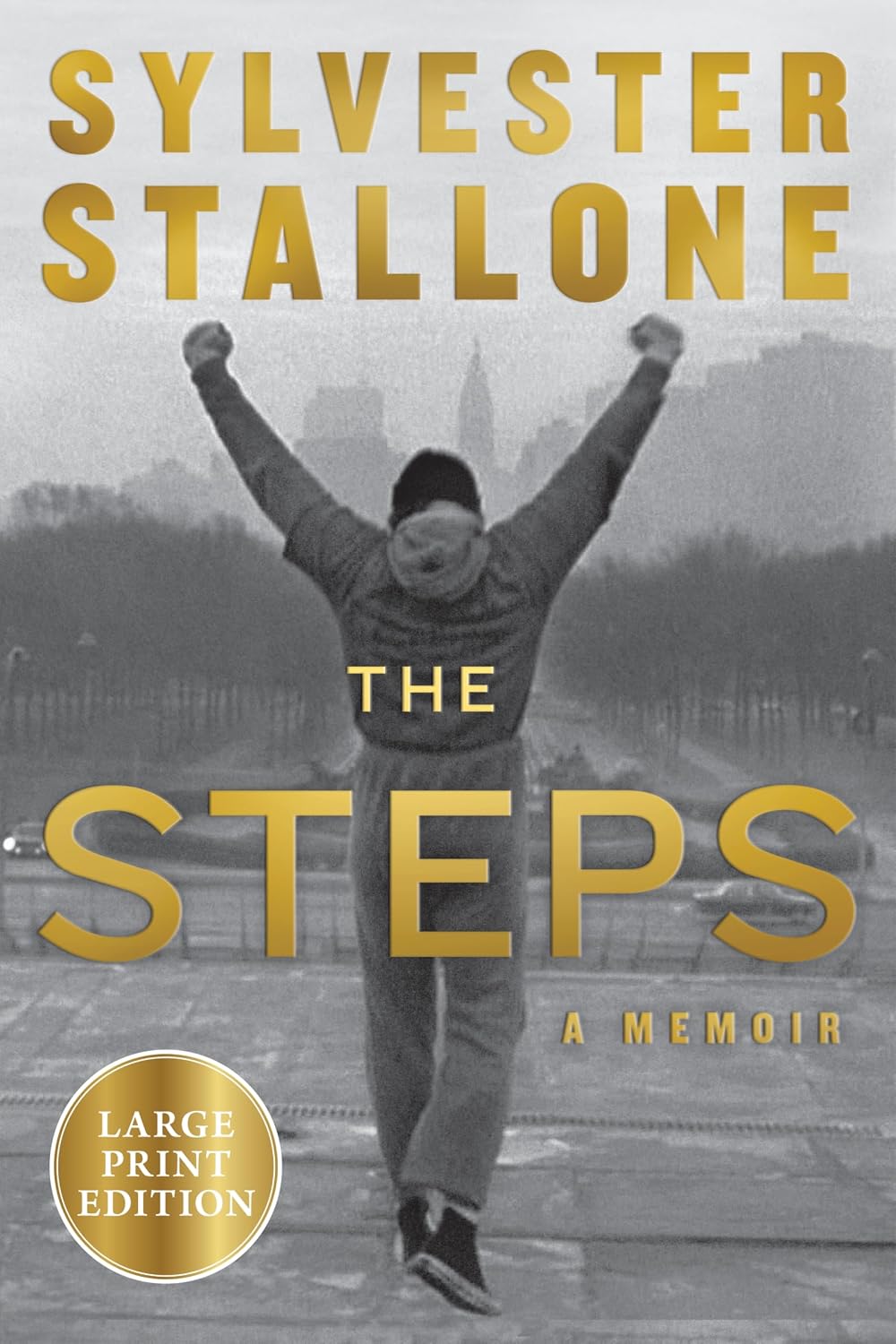 The Steps (large Print) by Sylvester Stallone