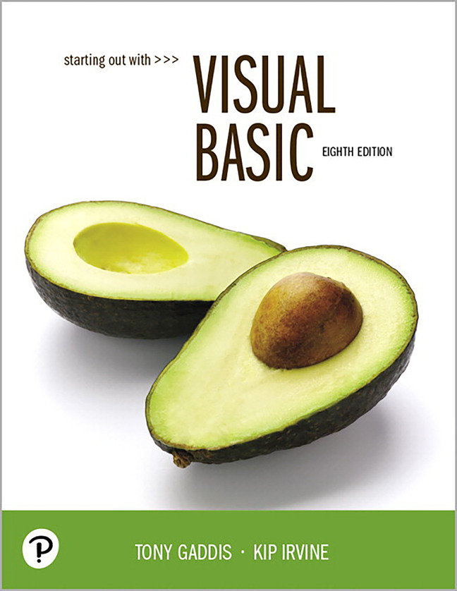 Starting Out With Visual Basic by Tony Gaddis