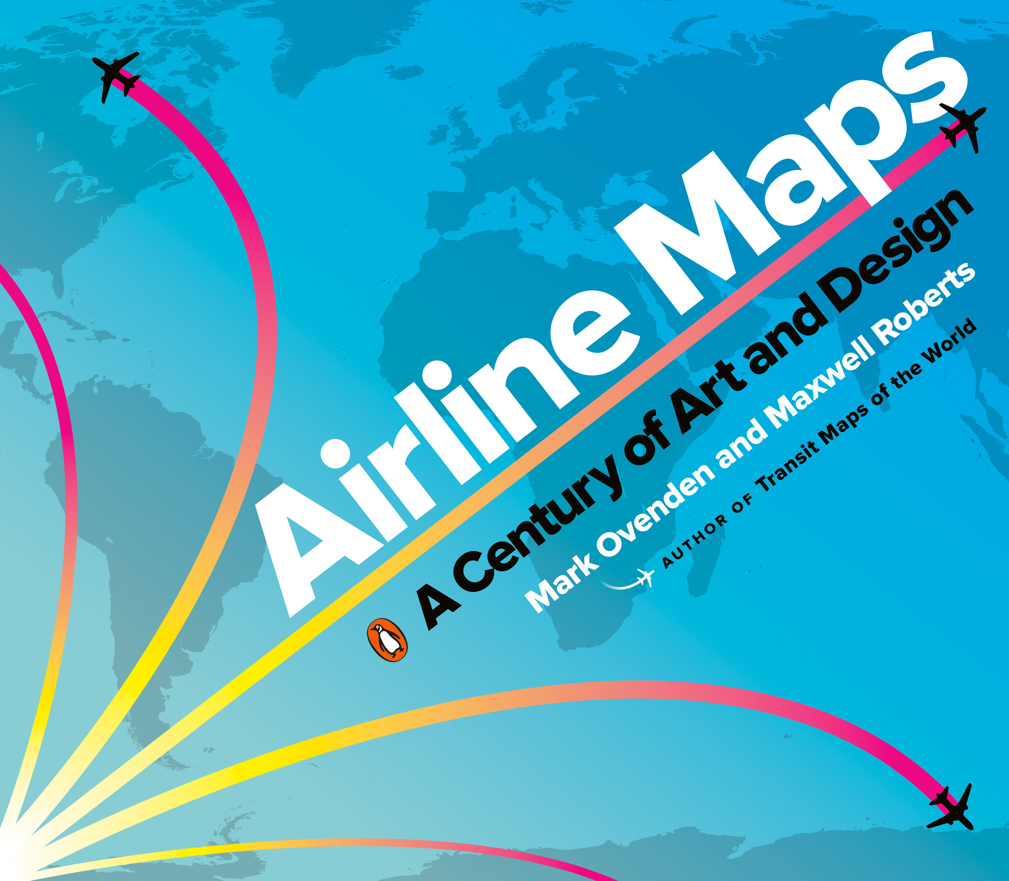 Airline Maps by Mark Ovenden