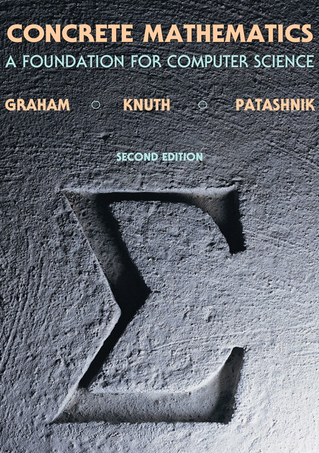 Concrete Mathematics by Ronald L. Graham