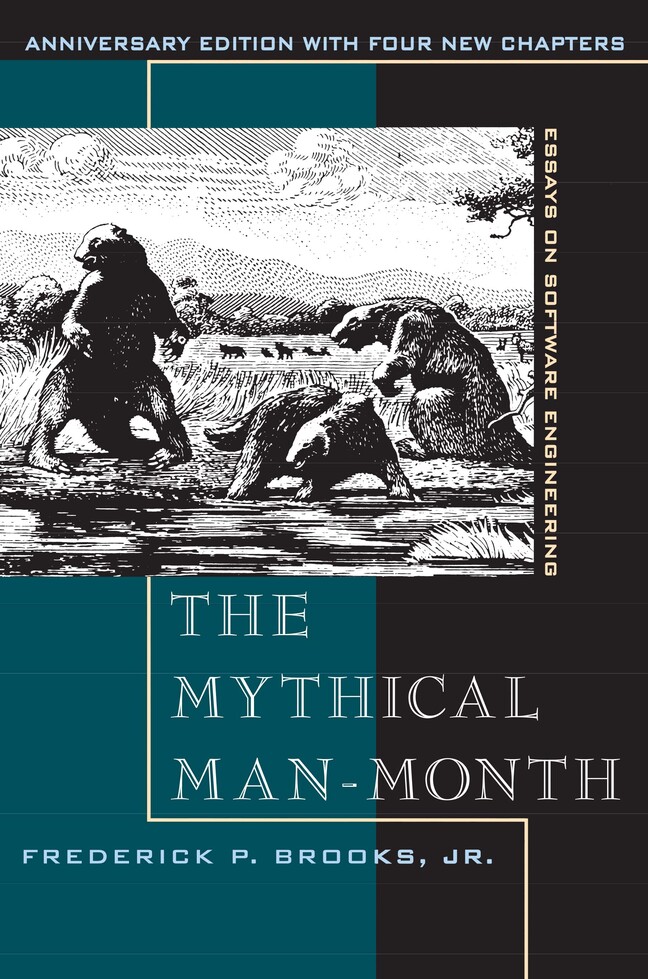 The Mythical Man-month by Frederick P. Brooks Jr.