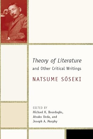 Theory of Literature and Other Critical Writings by Sōseki Natsume