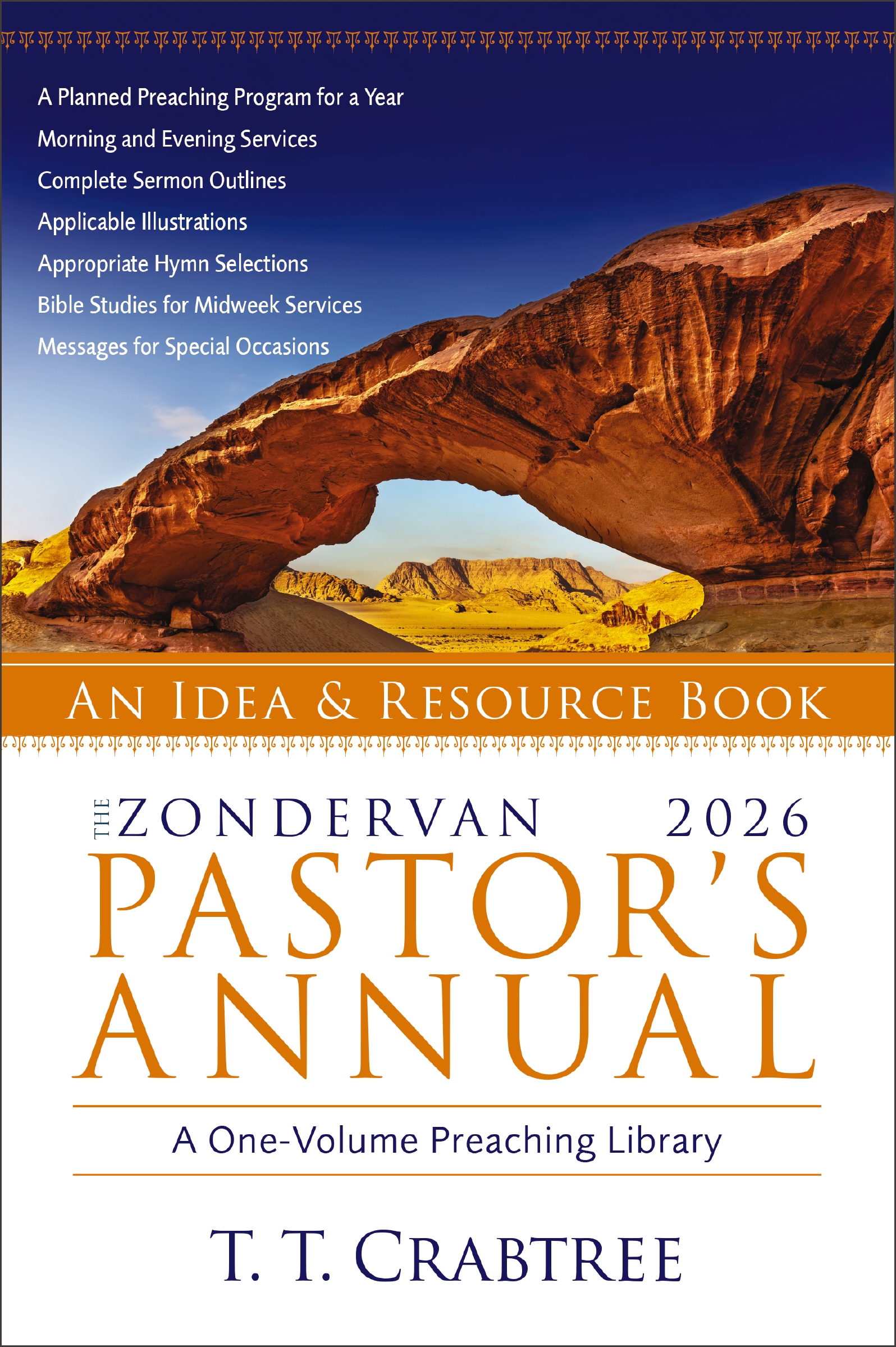 The Zondervan 2026 Pastor's Annual by T. T. Crabtree