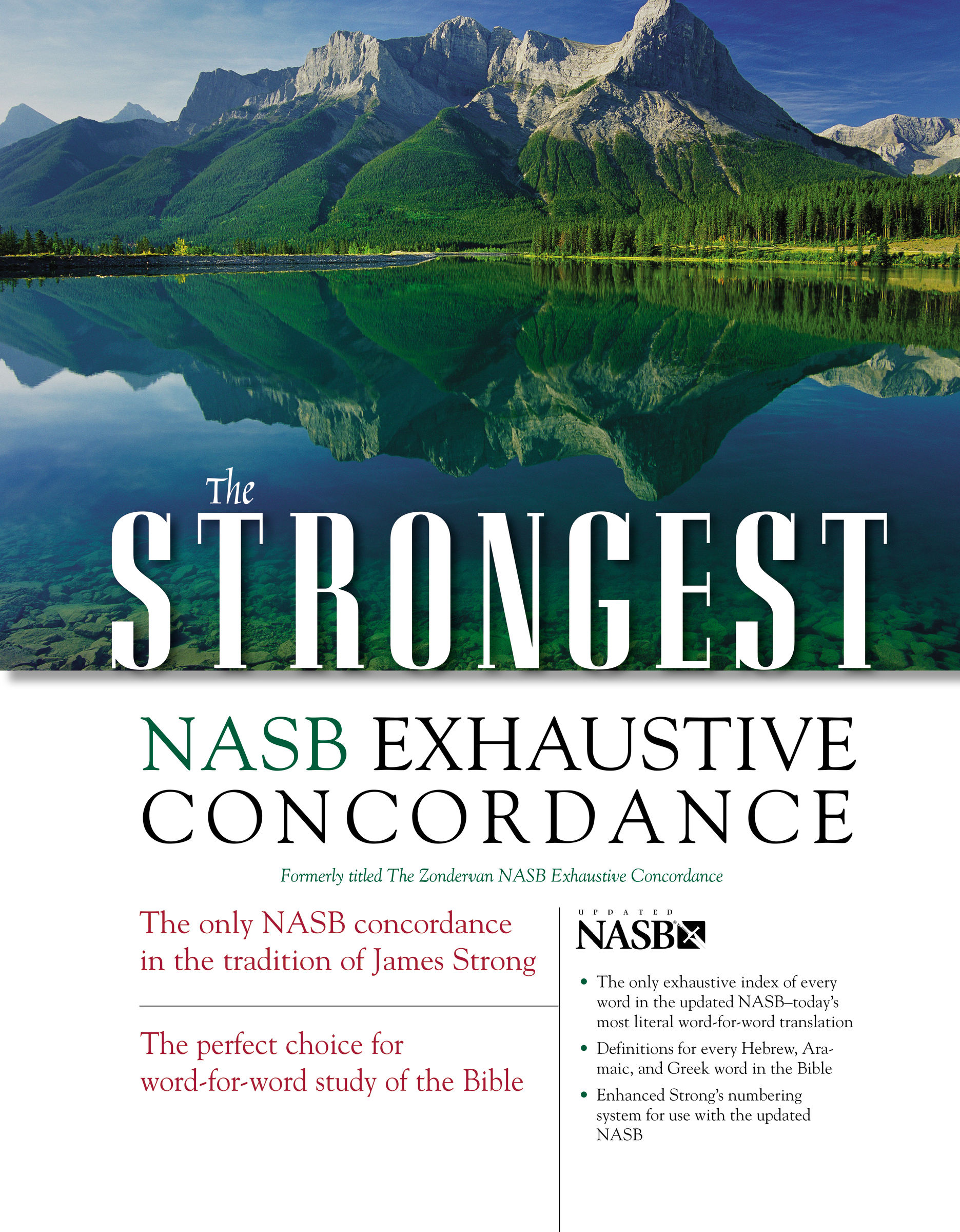 The Strongest NASB Exhaustive Concordance by Zondervan