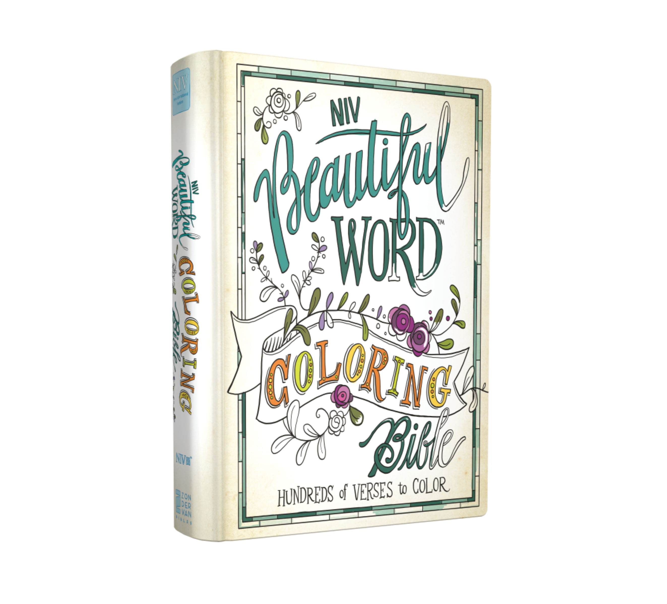 NIV, Beautiful Word Coloring Bible, Hardcover by Zondervan