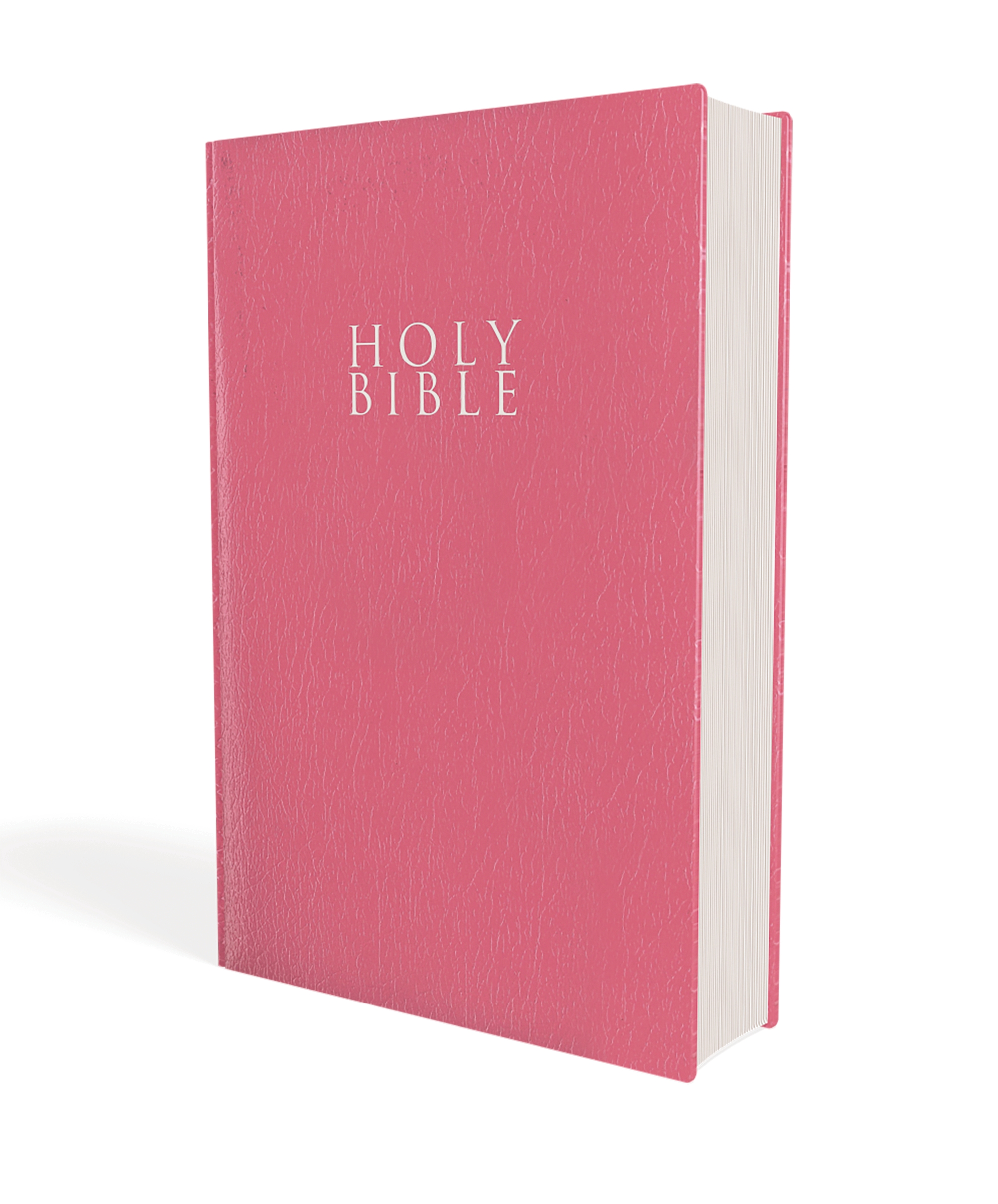 NIV, Gift and Award Bible, Leather-look, Pink, Red Letter, Comfort Print