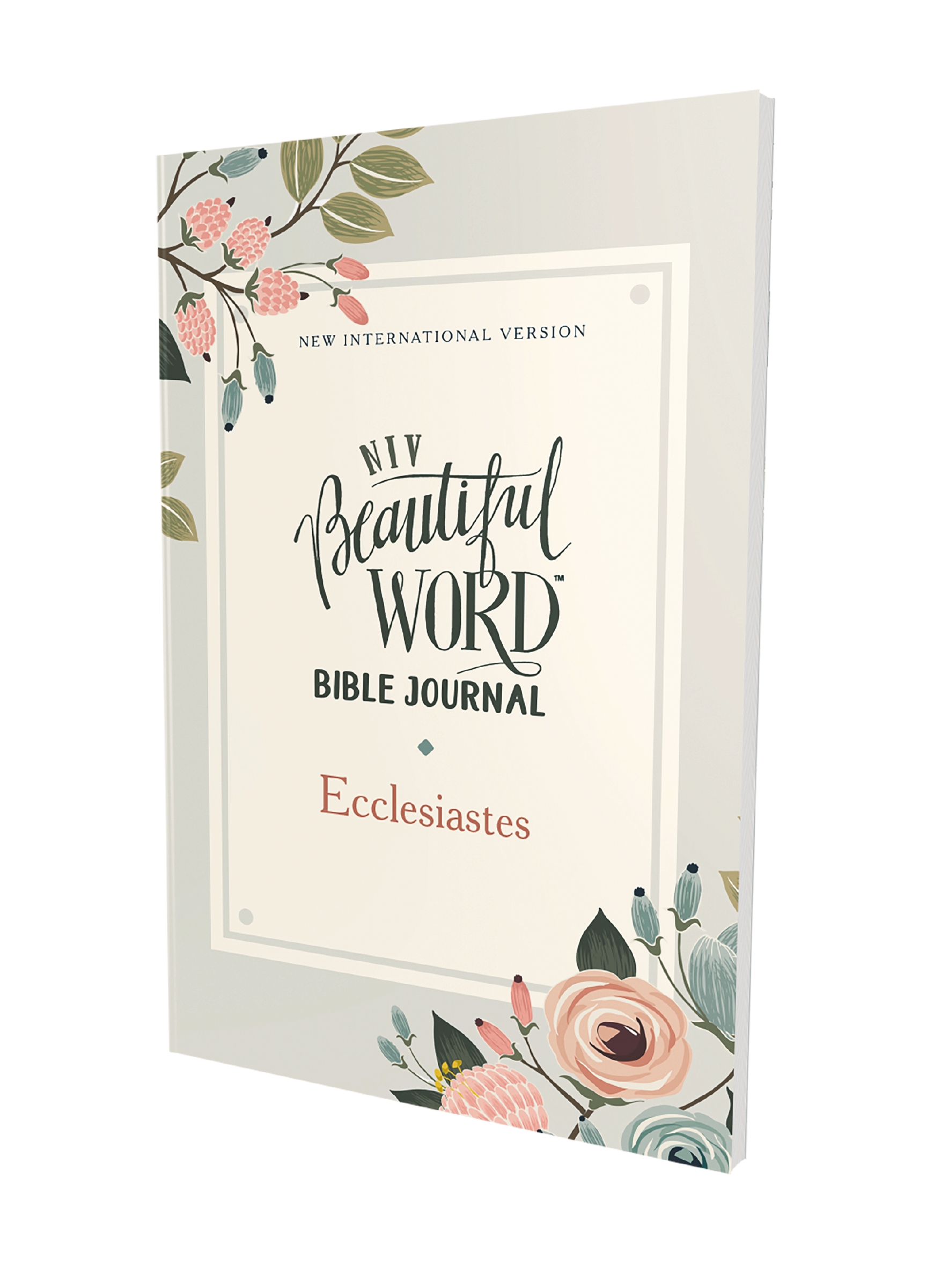 NIV, Beautiful Word Bible Journal, Ecclesiastes, Paperback, Comfort Print by Zondervan