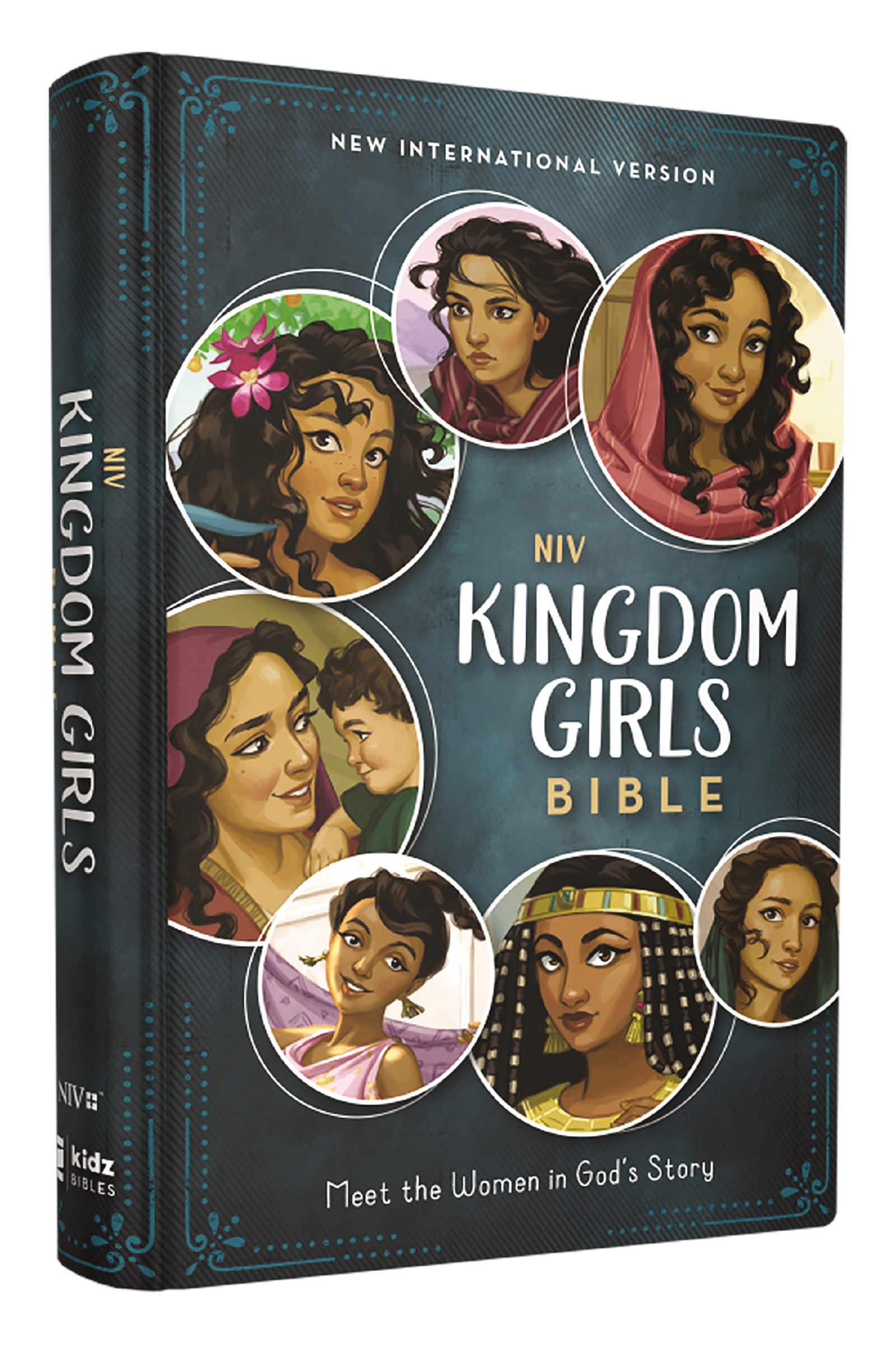 NIV, Kingdom Girls Bible, Full Color, Hardcover, Teal, Comfort Print by Jean E. Syswerda