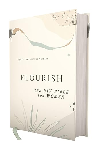 Flourish: the NIV Bible for Women, Hardcover, Multi-color/cream, Comfort Print by Zondervan