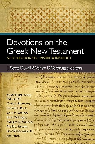 Devotions on the Greek New Testament by Zondervan