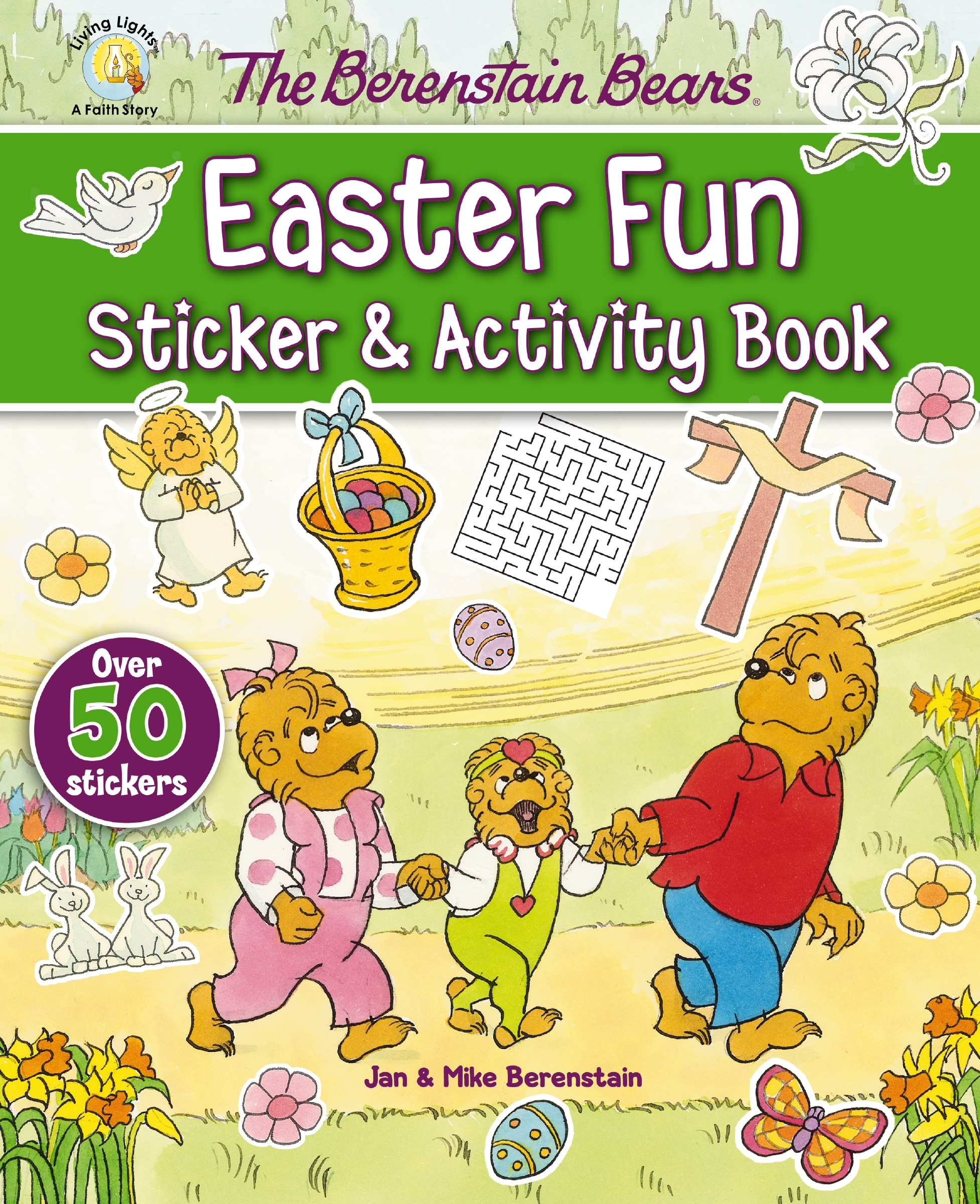 The Berenstain Bears Easter Fun Sticker and Activity Book by Jan Berenstain