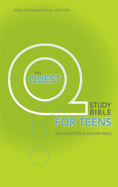 NIV, Quest Study Bible for Teens, Hardcover by Zondervan