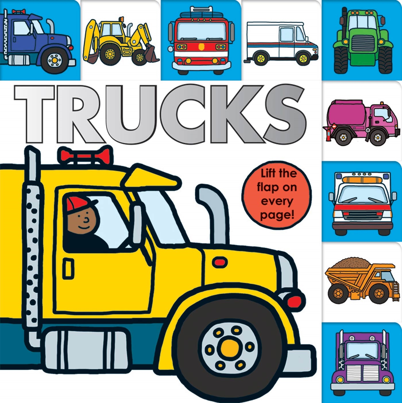 Lift-the-flap Tab: Trucks