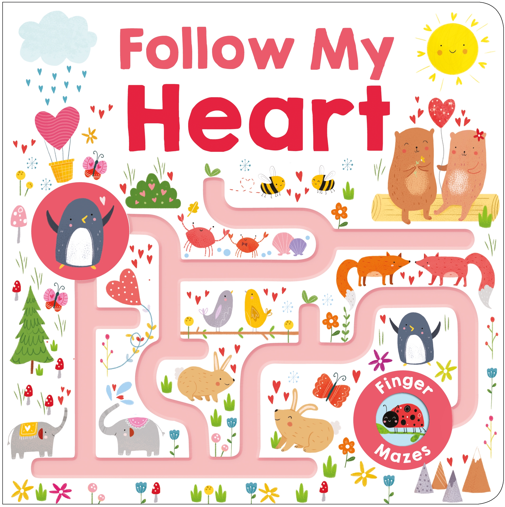 Follow Me Maze Books: Follow My Heart by Roger Priddy