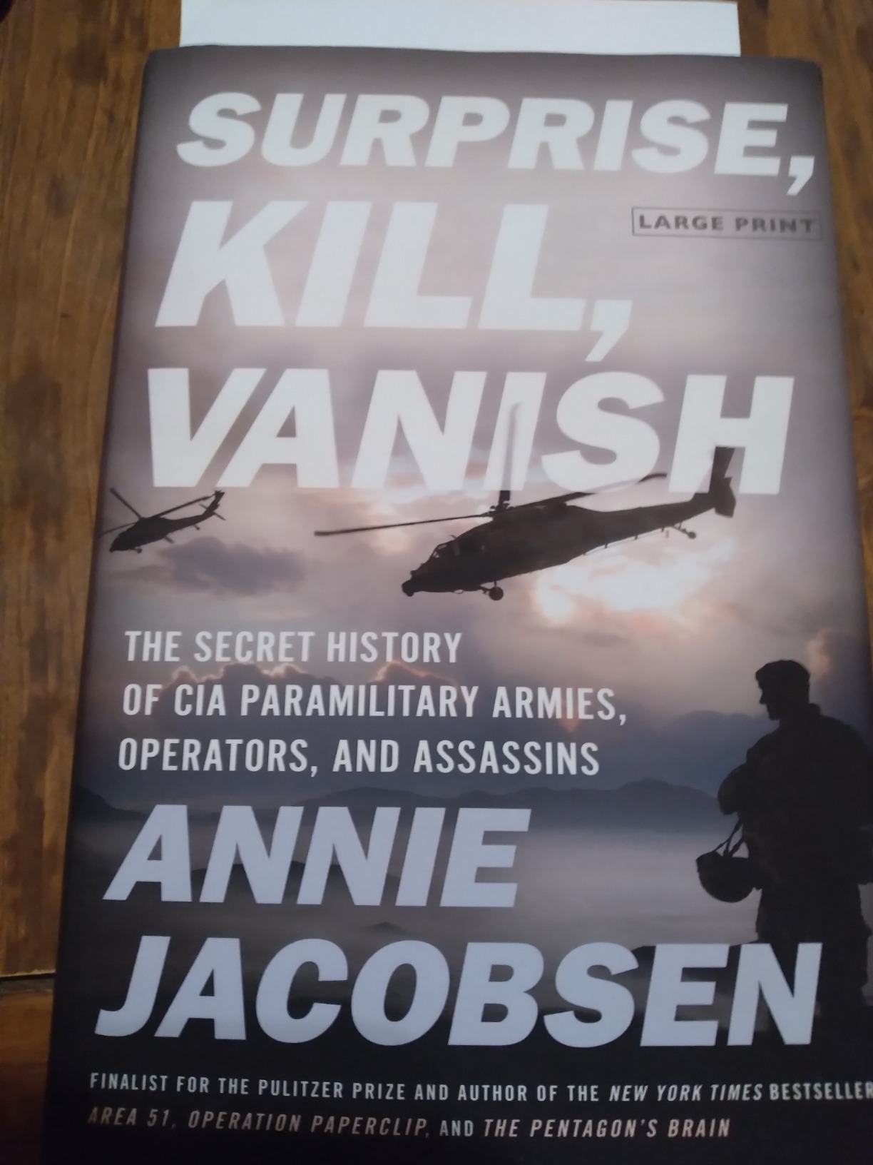 Surprise, Kill, Vanish