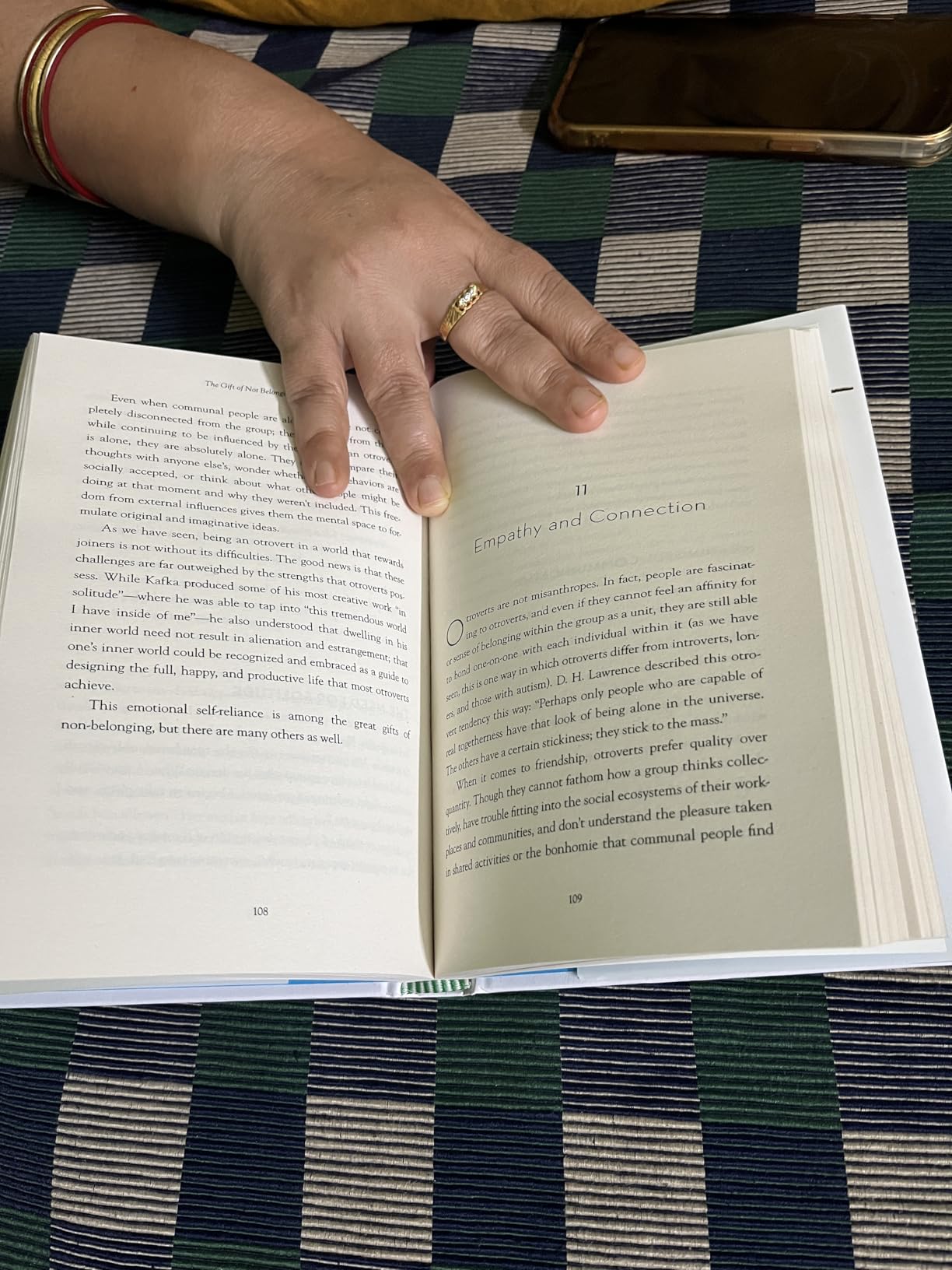 The Gift of Not Belonging