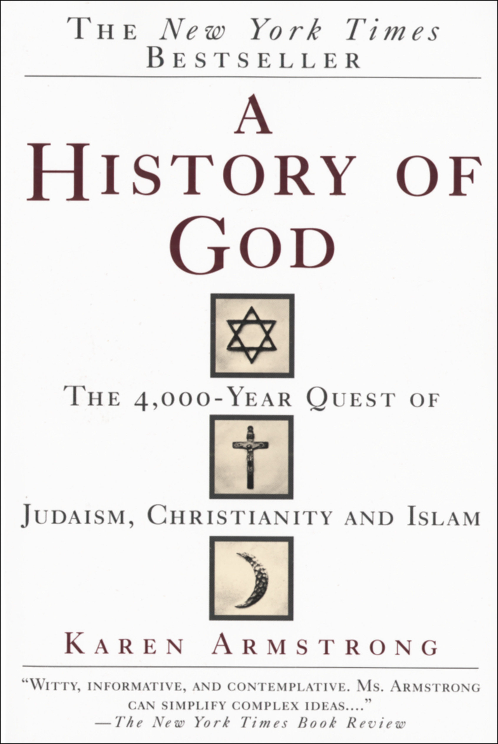 A History of God by Karen Armstrong