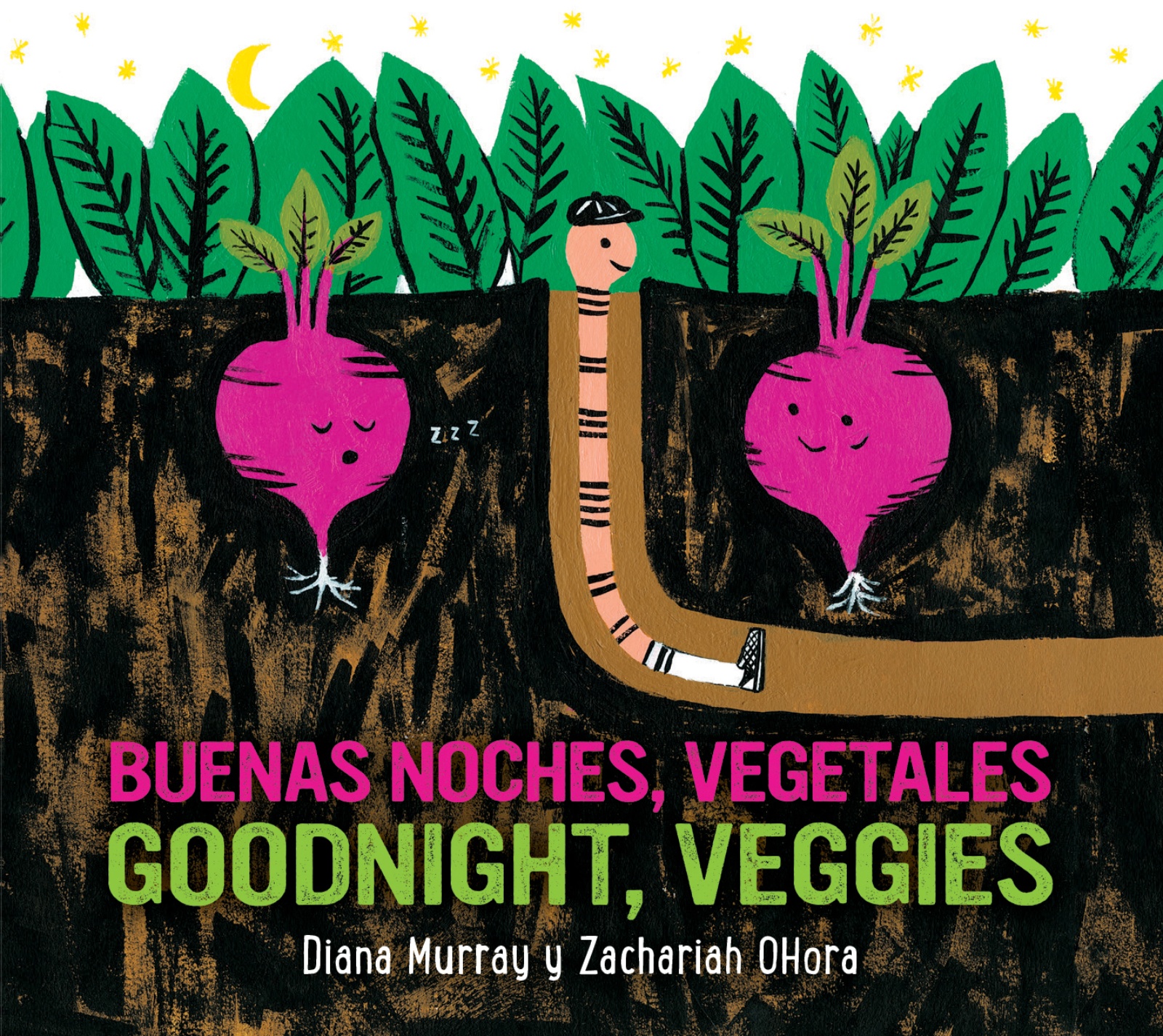 Goodnight, Veggies/buenas Noches, Vegetales Board Book by Diana Murray