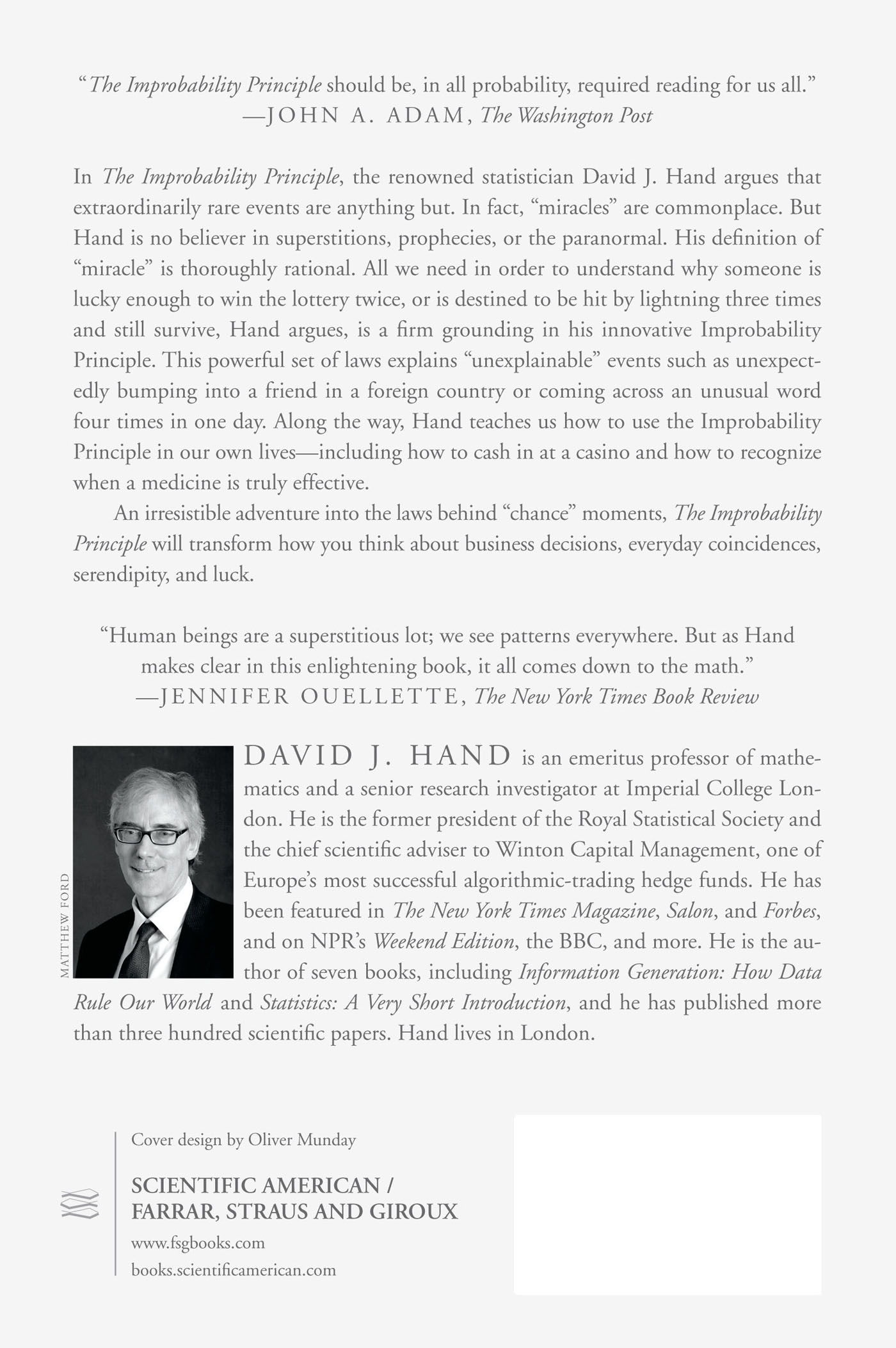 The Improbability Principle by David J Hand