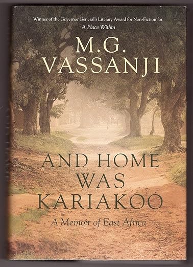 And Home Was Kariakoo by M.G. Vassanji