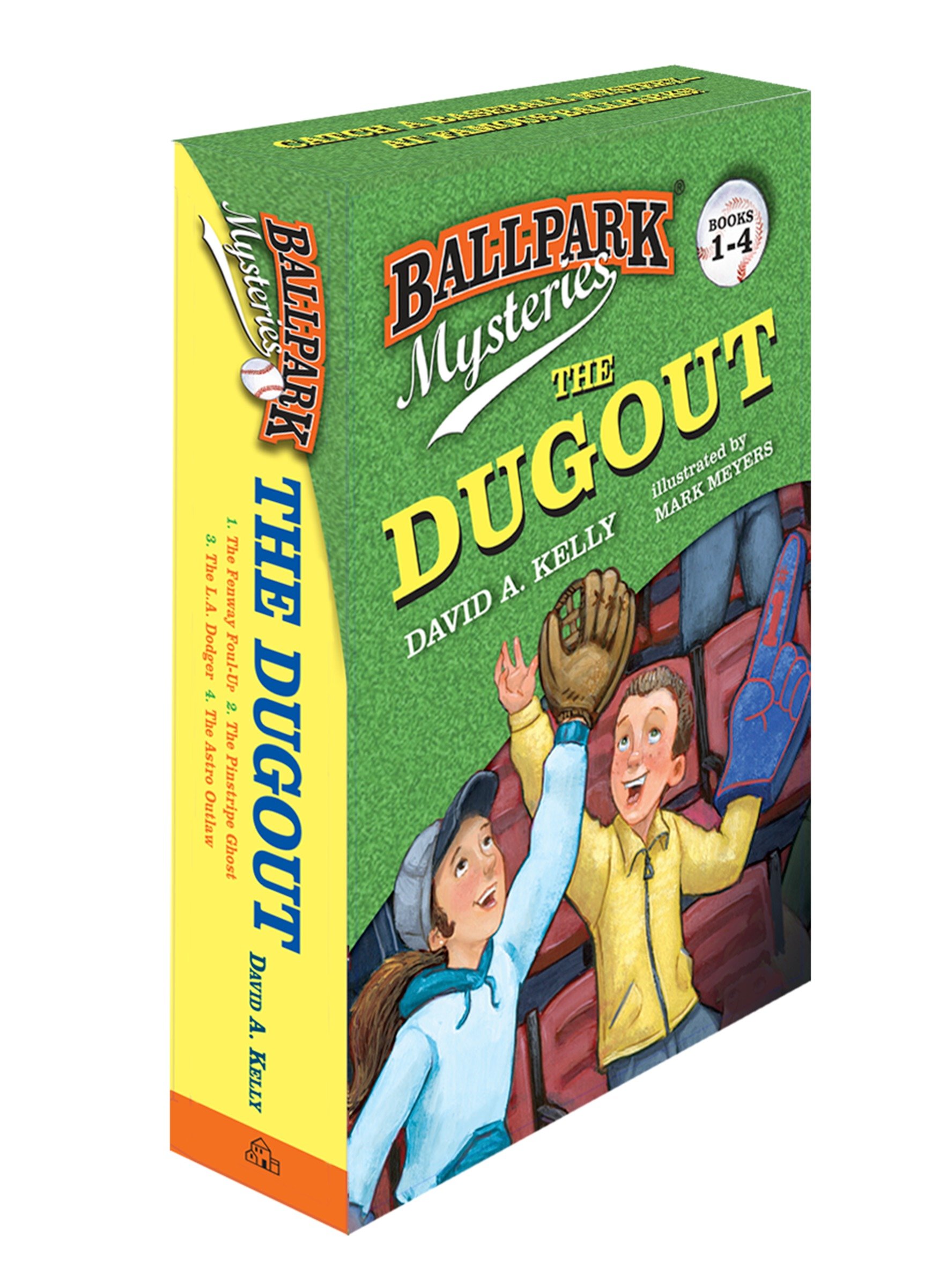 Ballpark Mysteries: the Dugout Boxed Set (books 1-4) by David A. Kelly