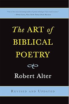 The Art of Biblical Poetry by Robert Alter