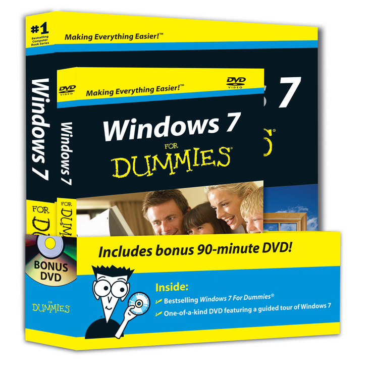 Windows 7 for Dummies, Book + DVD Bundle by Andy Rathbone