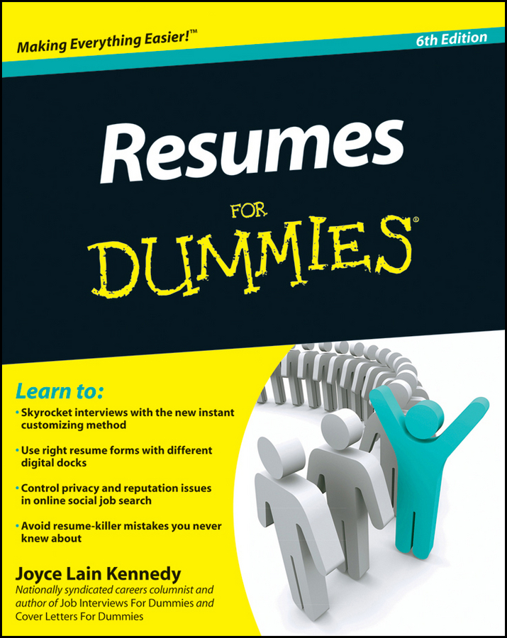 Resumes for Dummies by Joyce Lain Kennedy