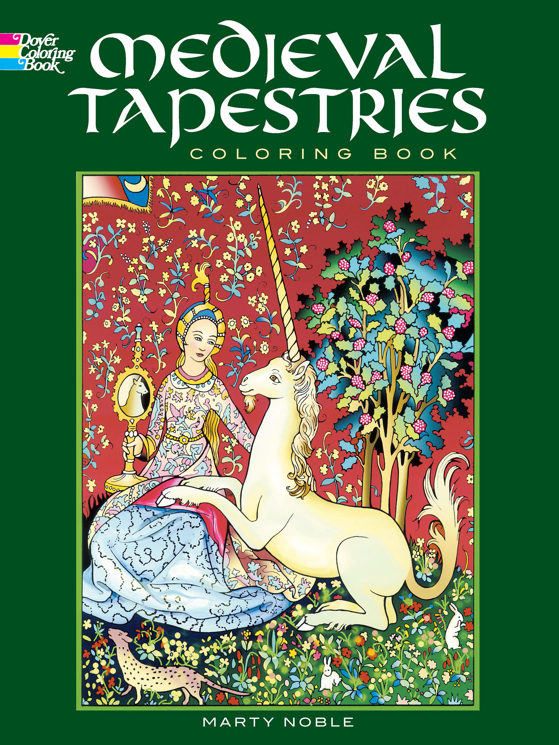 Medieval Tapestries Coloring Book by Marty Noble