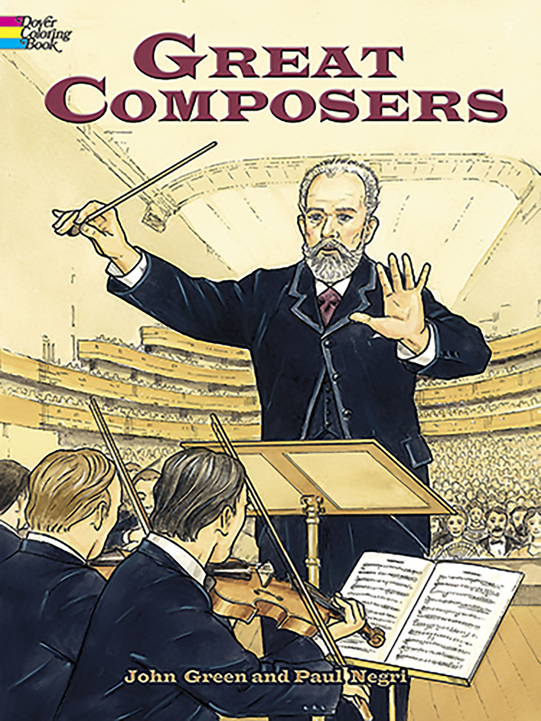 Great Composers Coloring Book by John Green