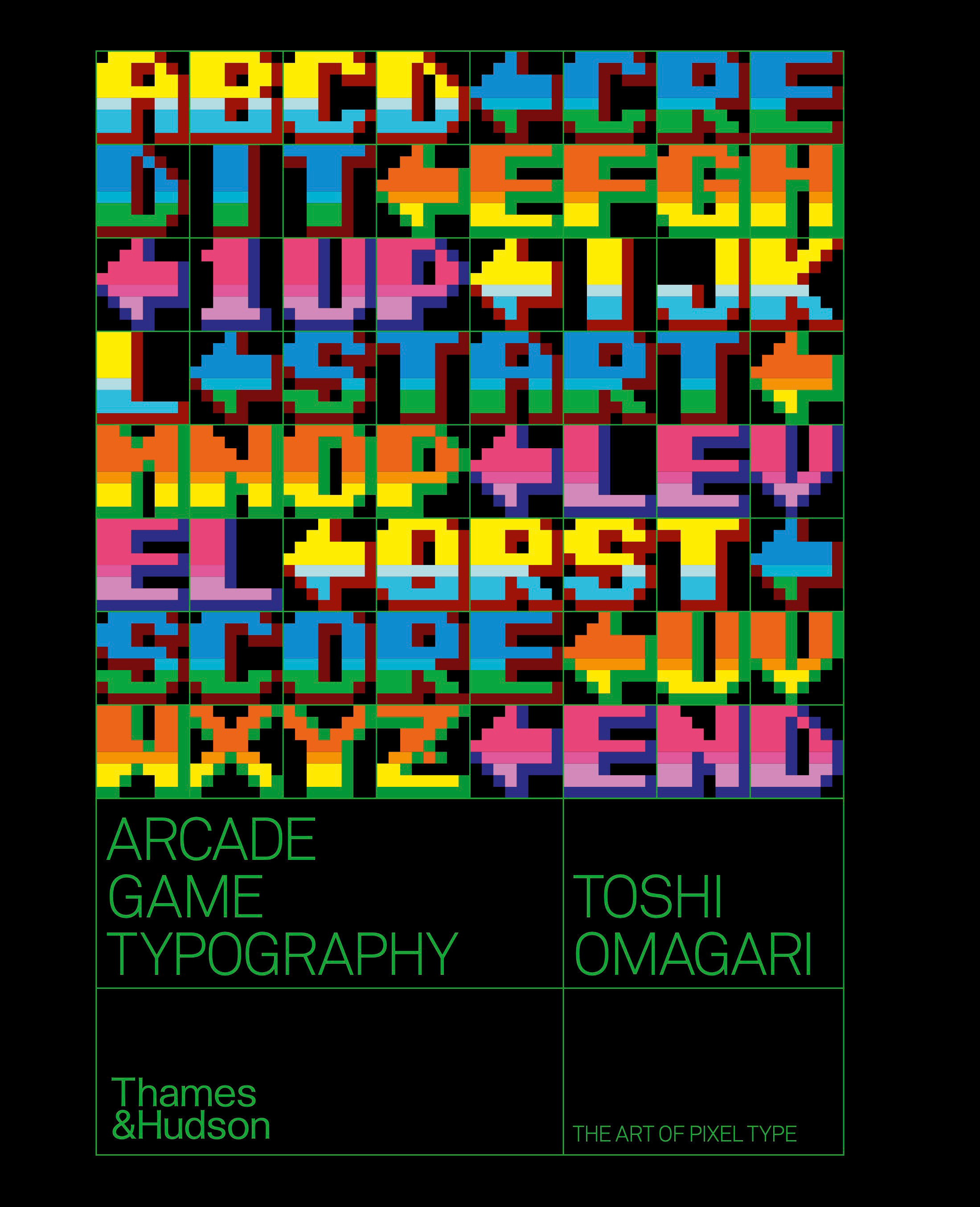 Arcade Game Typography by Toshi Omigari