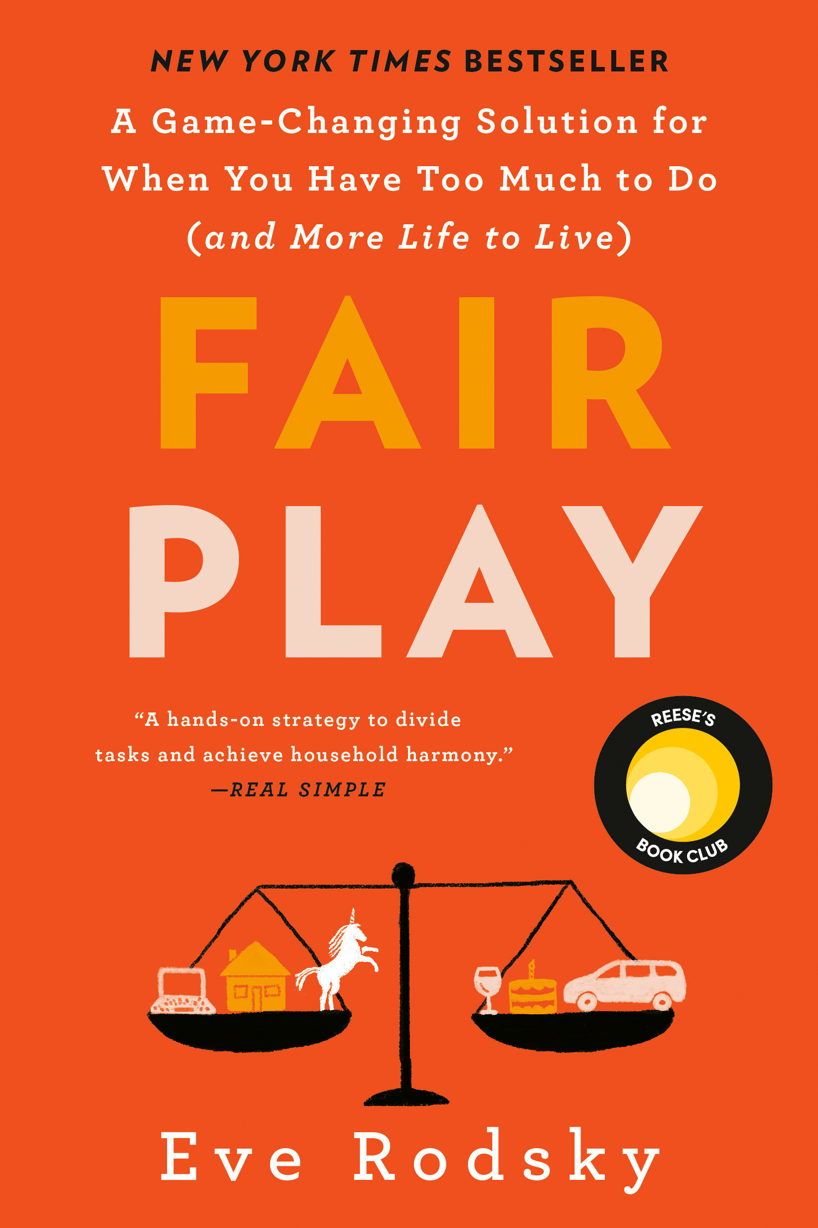 Fair Play: Reese's Book Club by Eve Rodsky
