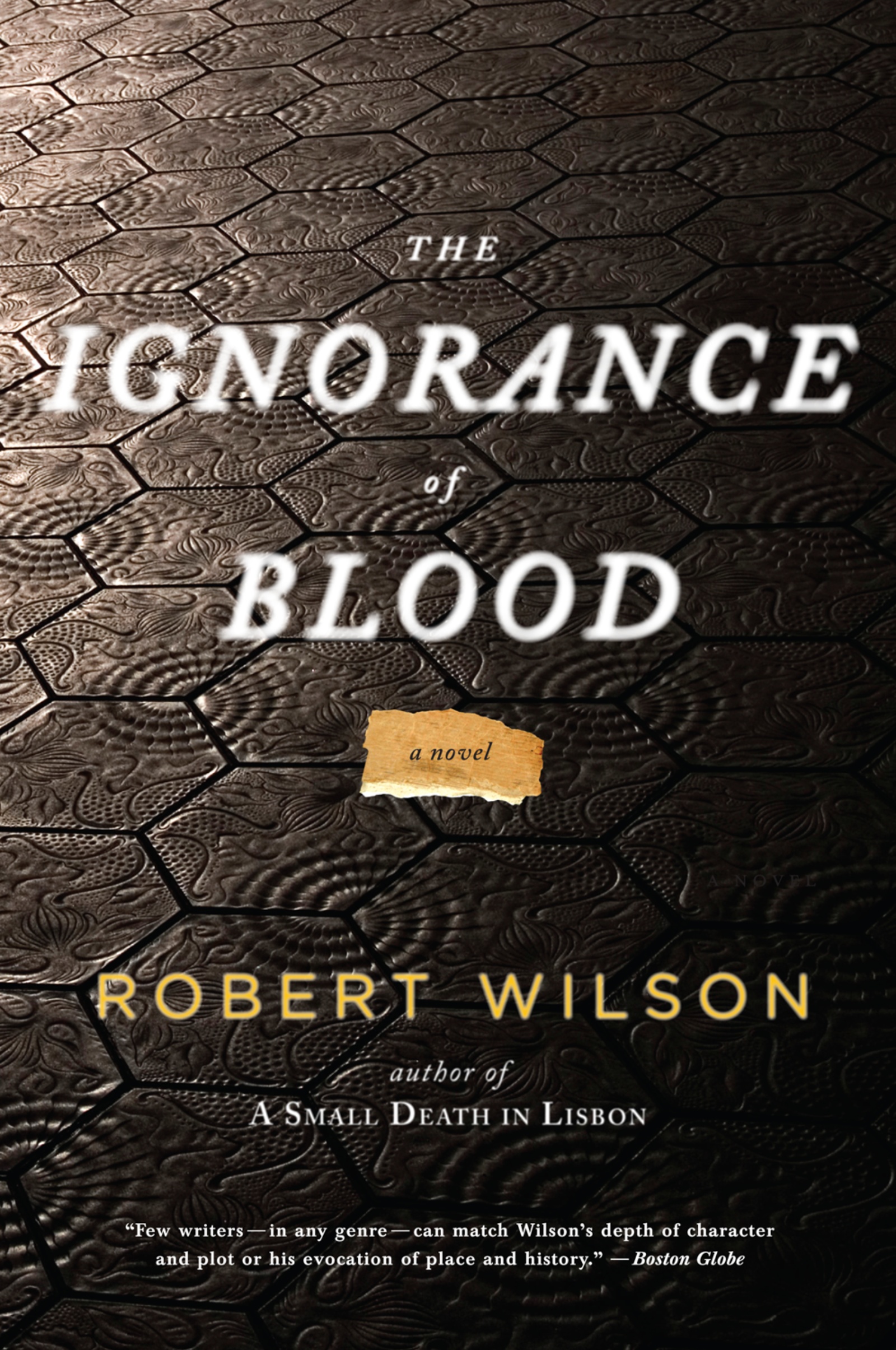 The Ignorance of Blood by Robert Wilson