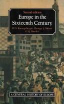 Europe in the Sixteenth Century by H.G. Koenigsberger