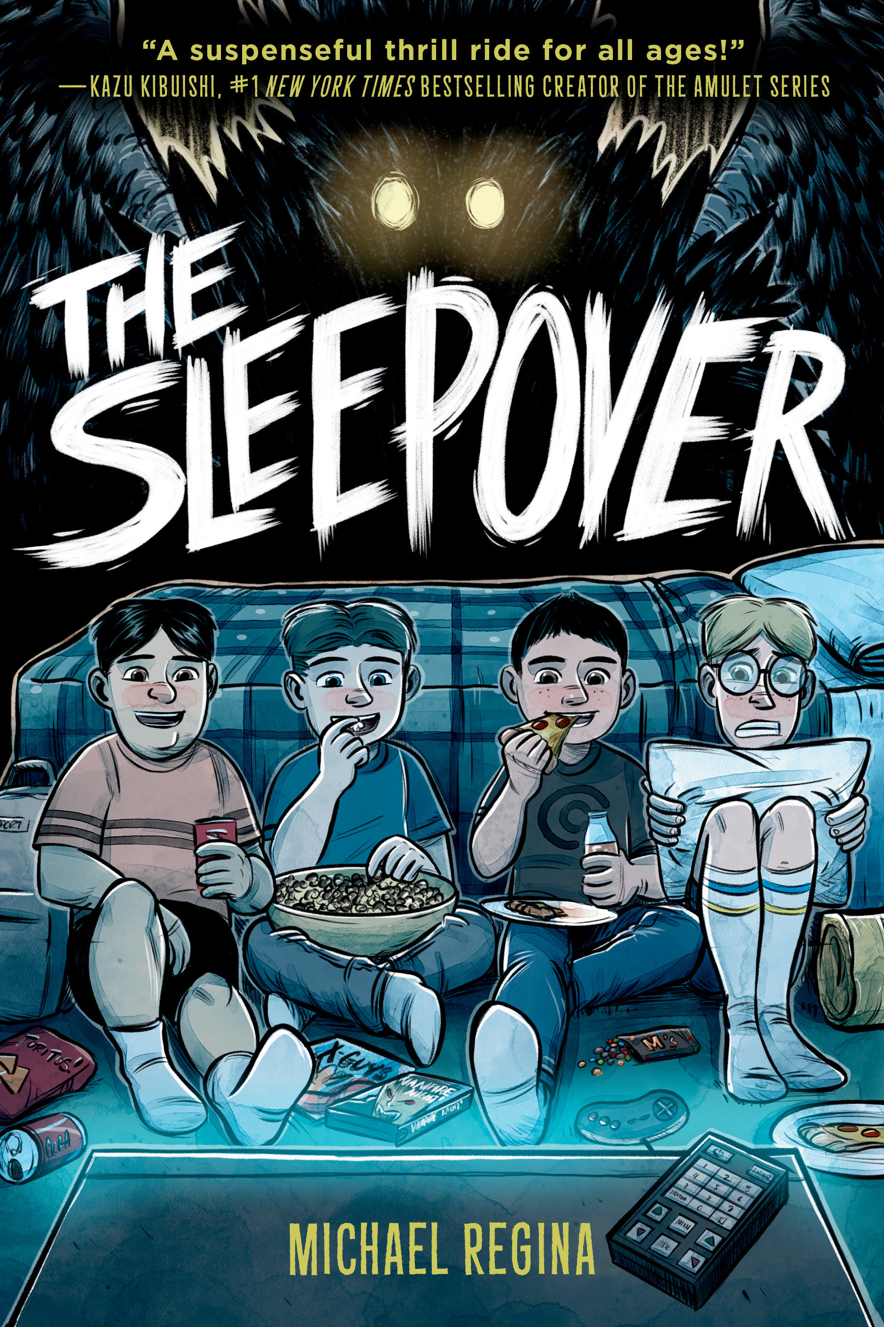 The Sleepover: a Graphic Novel by Michael Regina