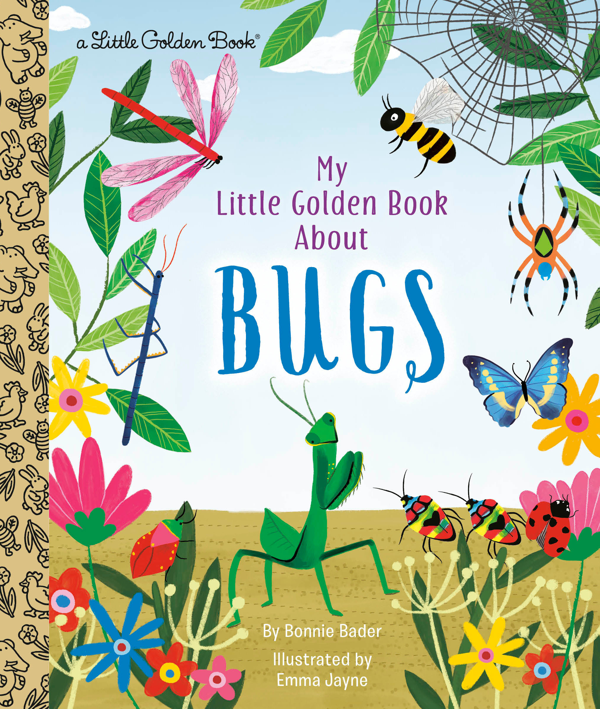 My Little Golden Book About Bugs by Bonnie Bader