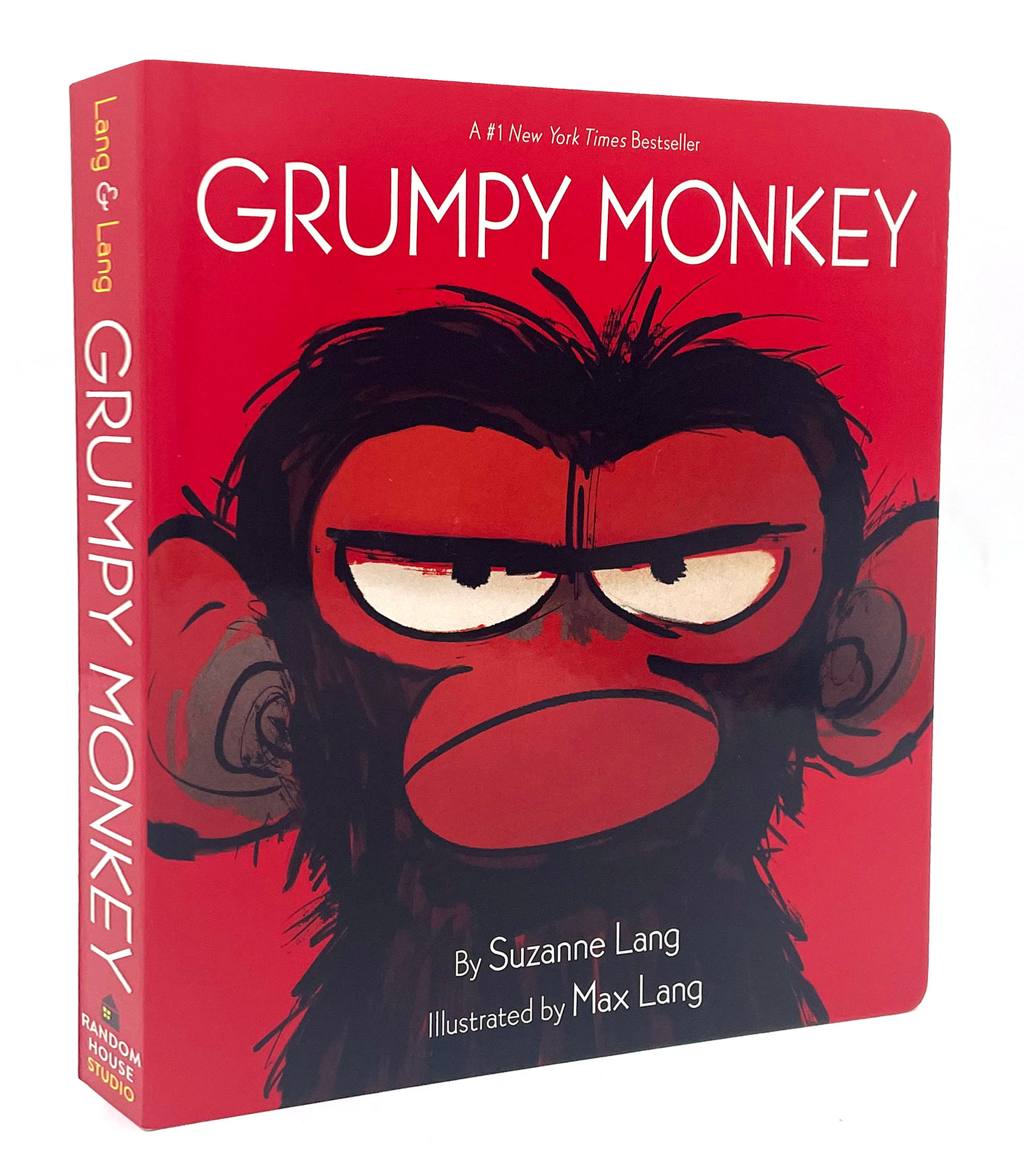 Grumpy Monkey Board Book by Suzanne Lang