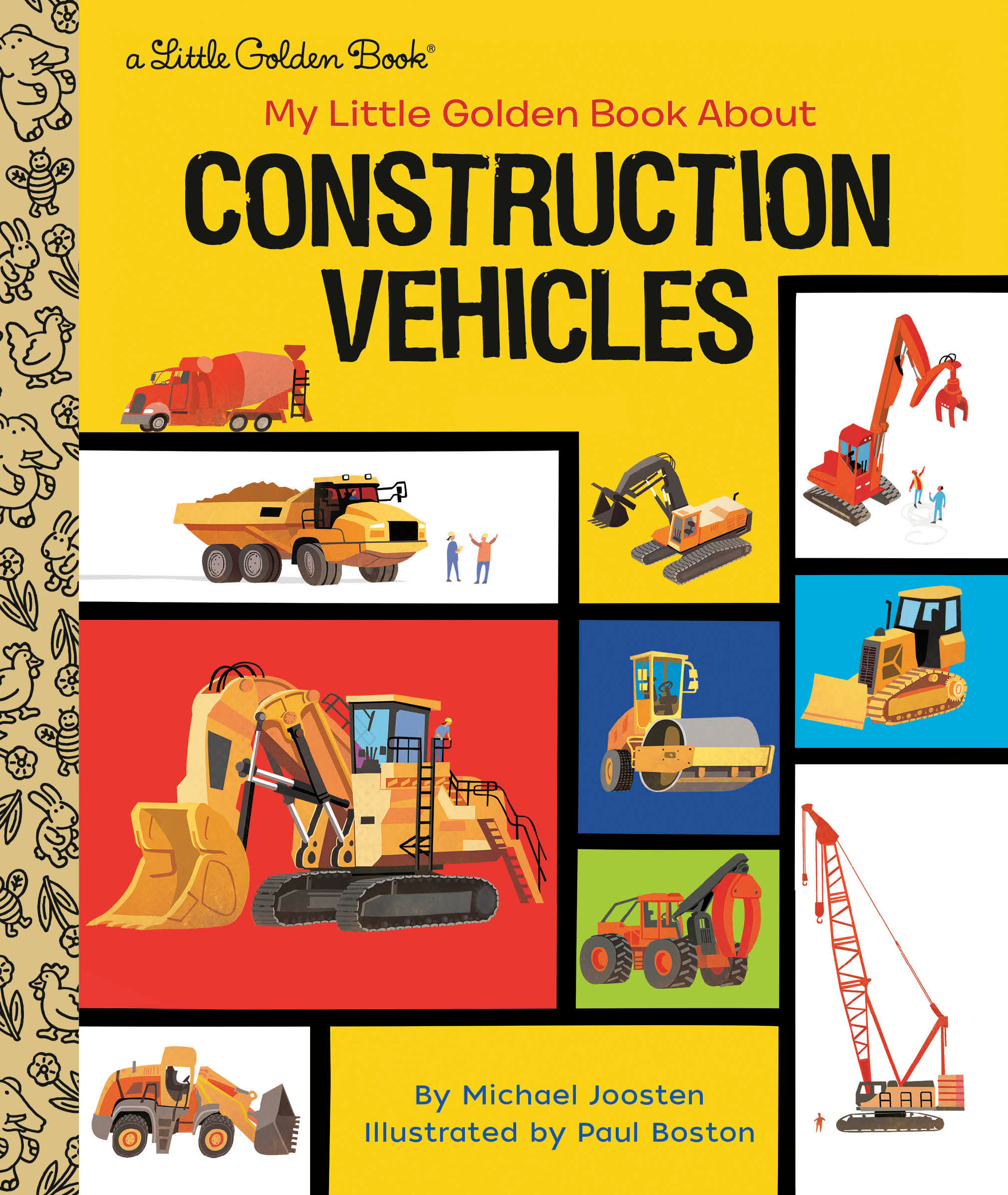 My Little Golden Book About Construction Vehicles