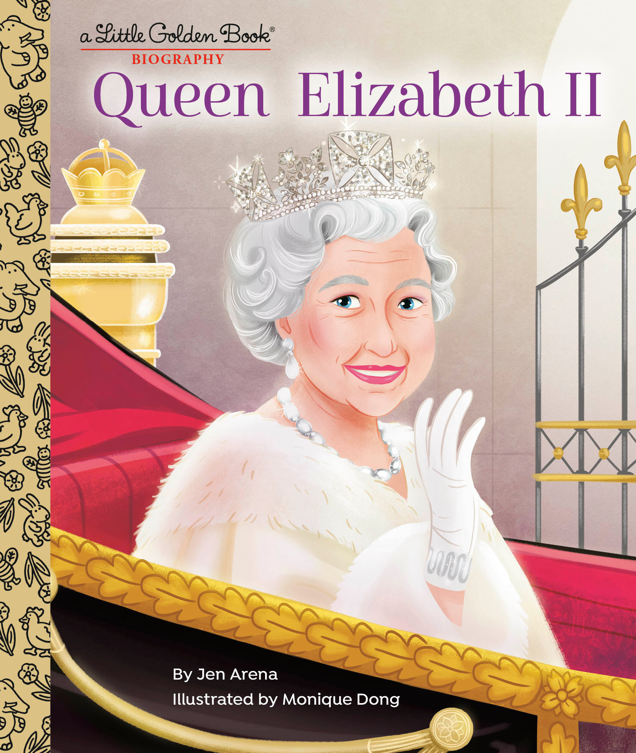 Queen Elizabeth II: a Little Golden Book Biography by Jen Arena