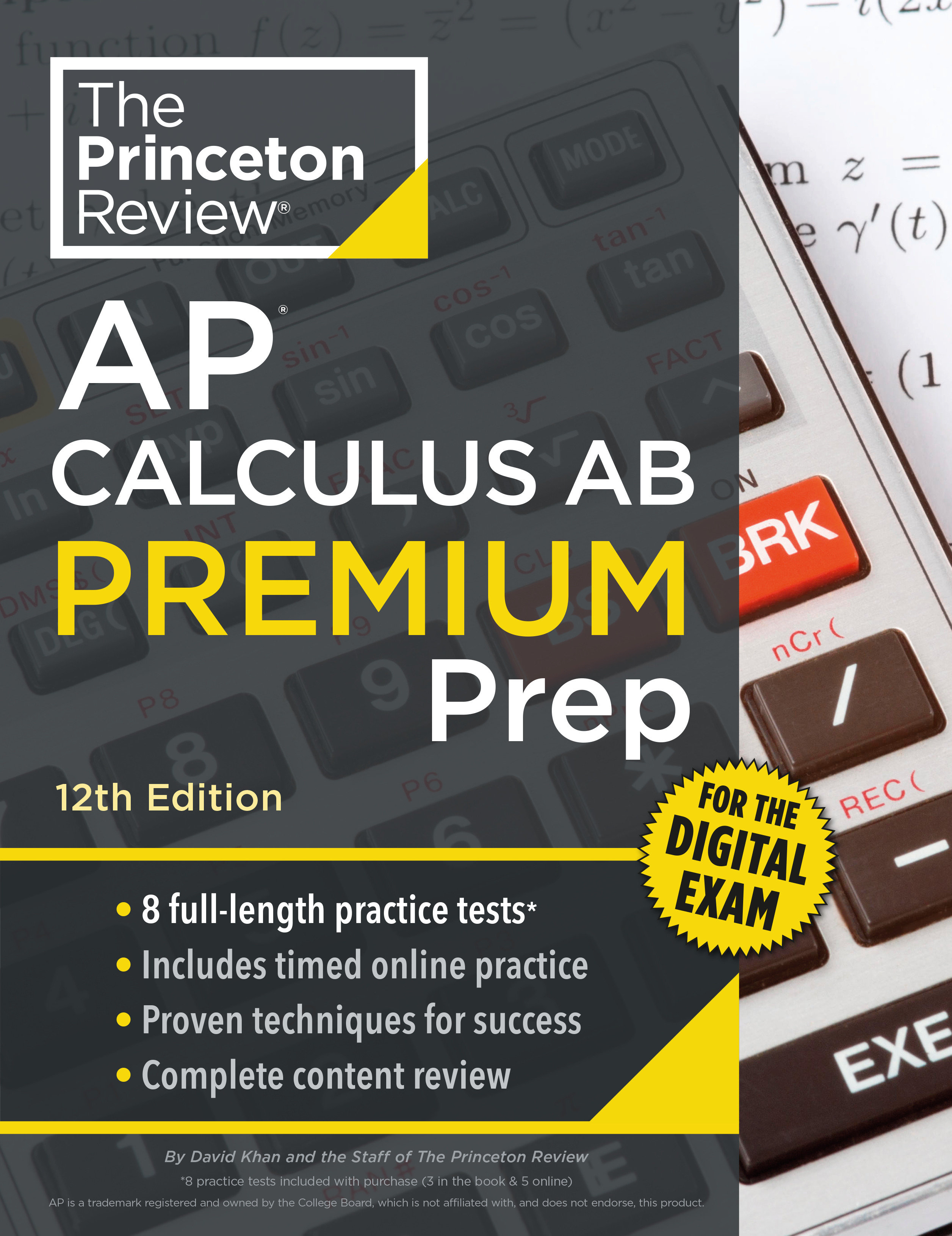 Princeton Review AP Calculus AB Premium Prep, 12th Edition