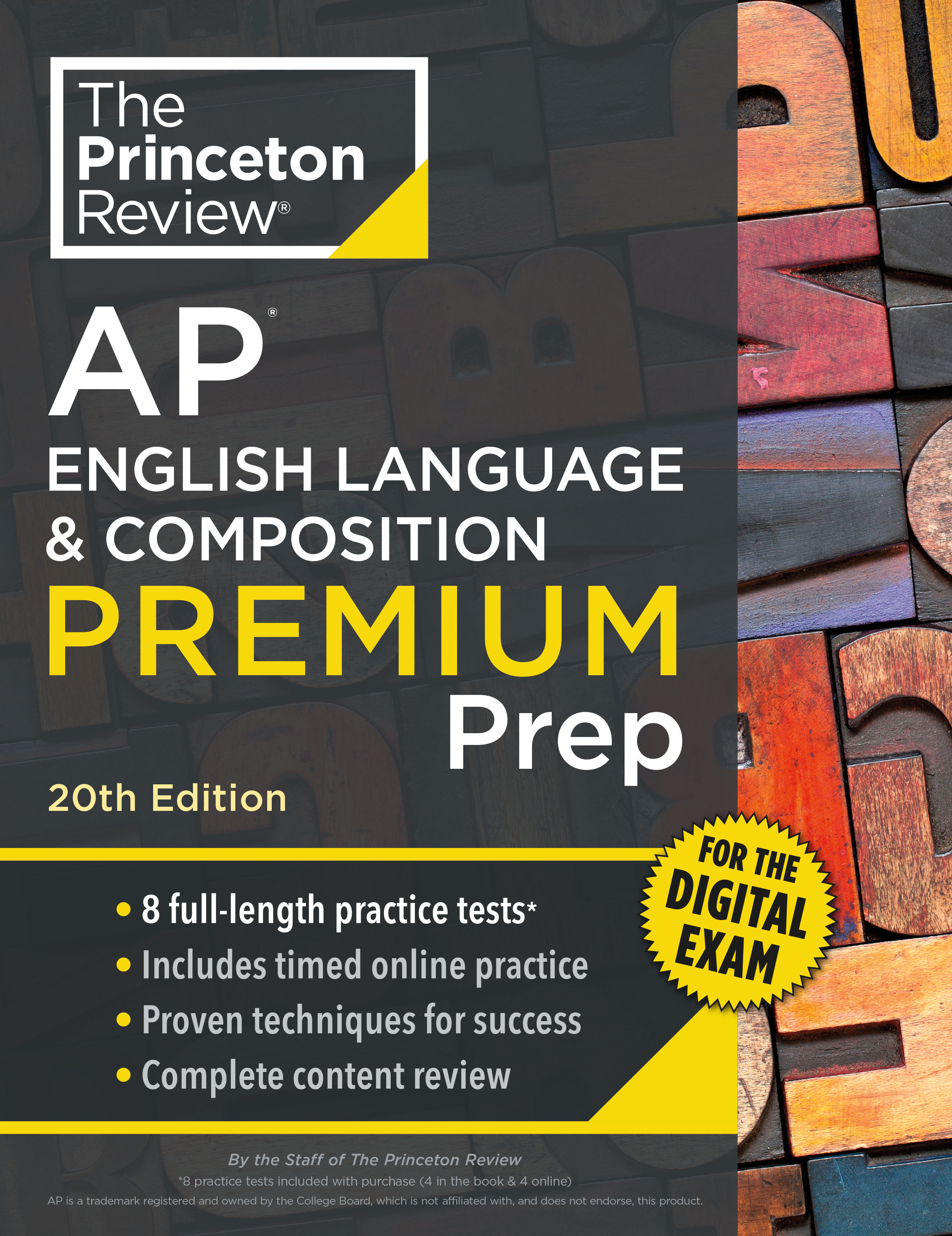 Princeton Review AP English Language & Composition Premium Prep, 20th Edition by The Princeton Review